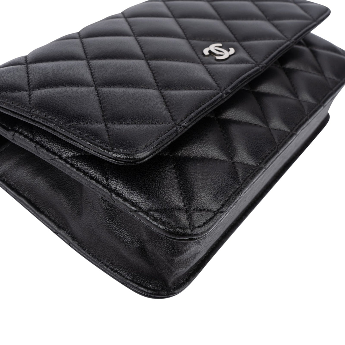 Chanel Wallet On Chain aus gestepptem Caviar-Leder – Ansicht 7