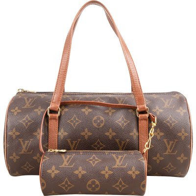 Sac à main Louis Vuitton Papillon en toile Monogram