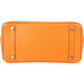 Hermès Orange H Taurillon Clemence Leather Palladium Birkin 30 Handbag