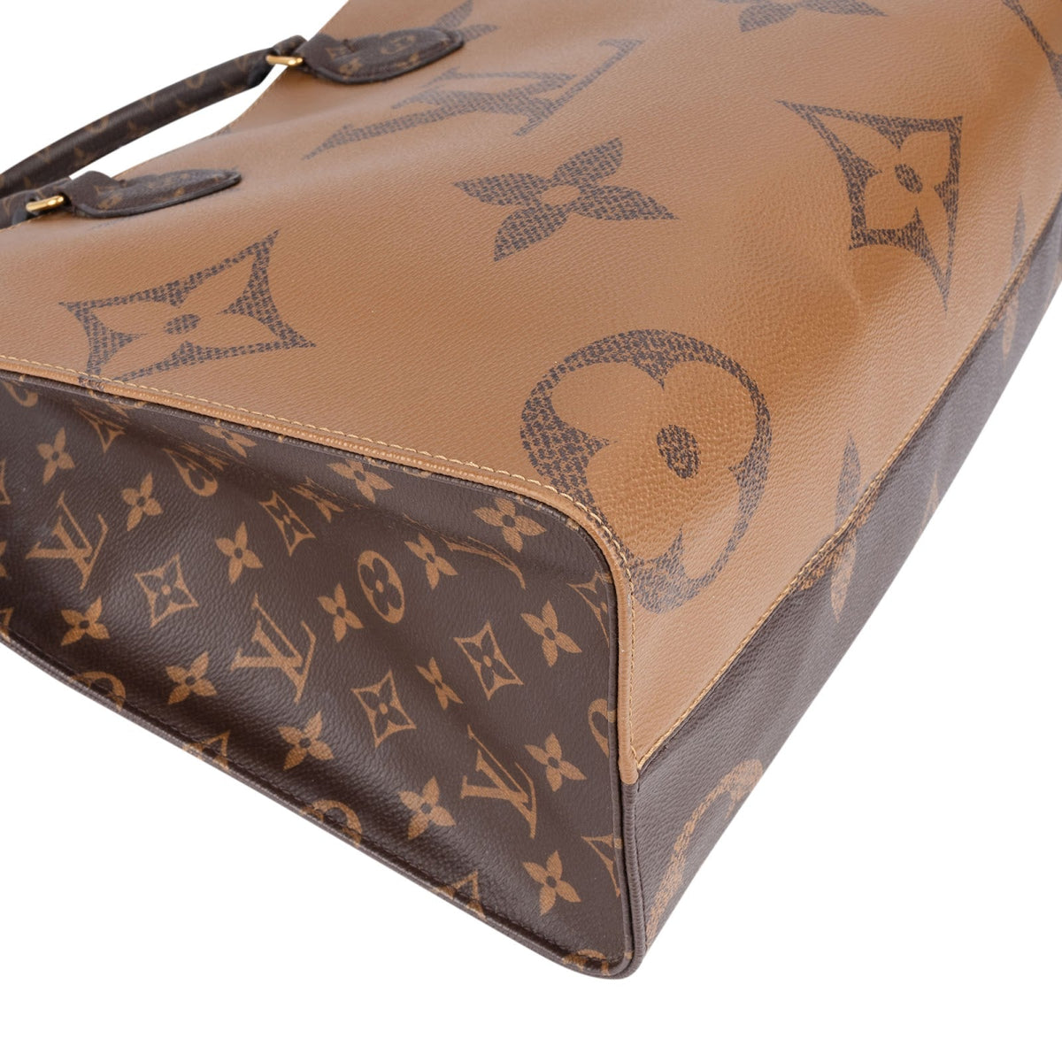 Louis Vuitton Monogram Canvas Giant On The Go MM schoudertas