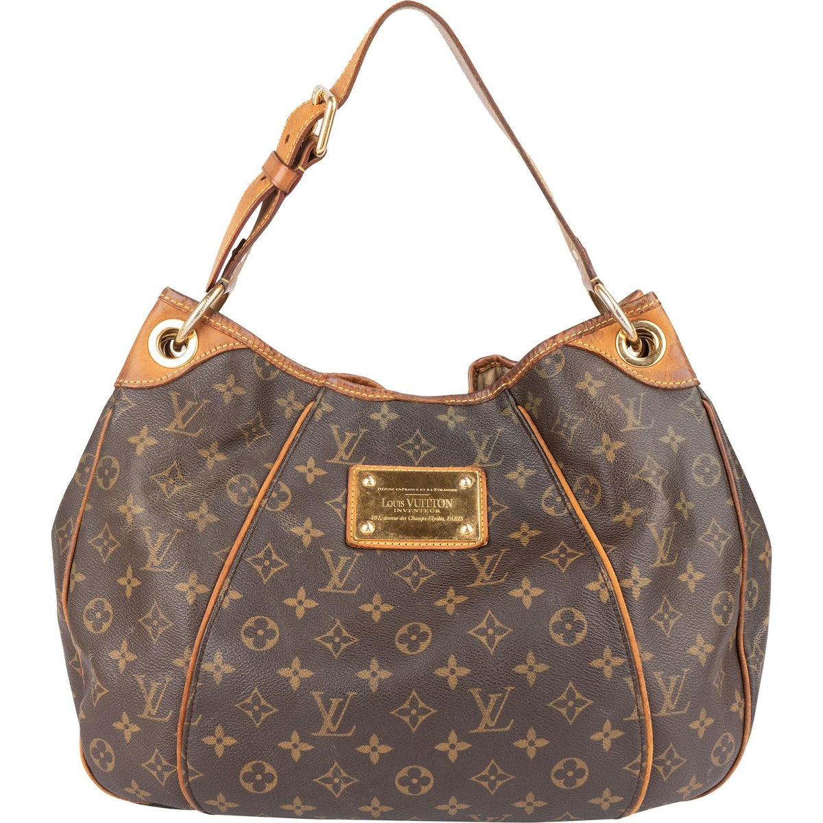 Sac à bandoulière Louis Vuitton Galliera PM en toile Monogram