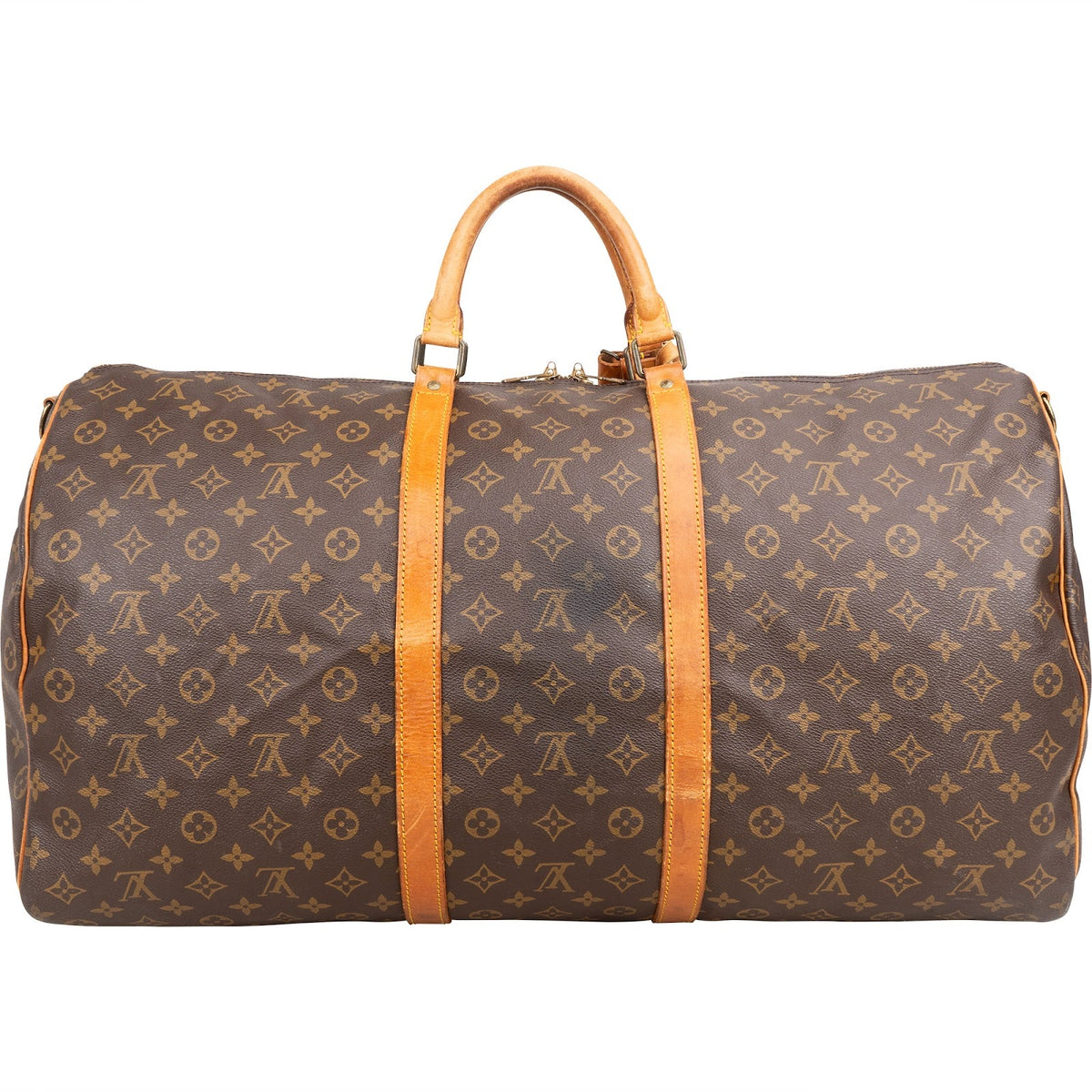 Louis Vuitton Canvas Keepall 60 Bandoulière Reisetasche, Bild 4 von 9
