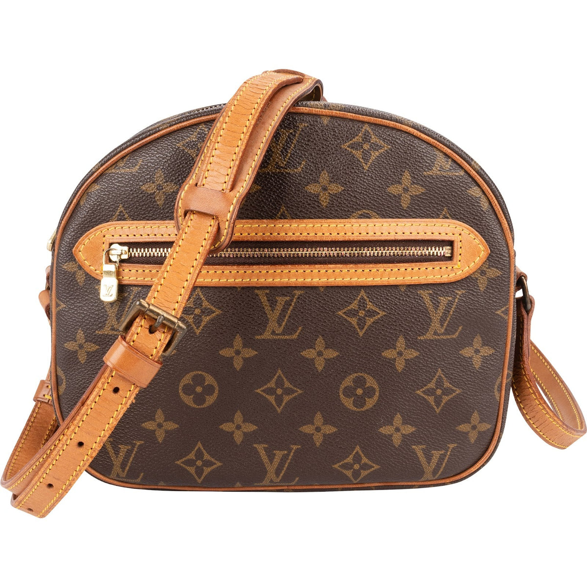Louis Vuitton Monogram Canvas Senlis aus Monogram Canvas und Vachetta-Leder – Vorderansicht