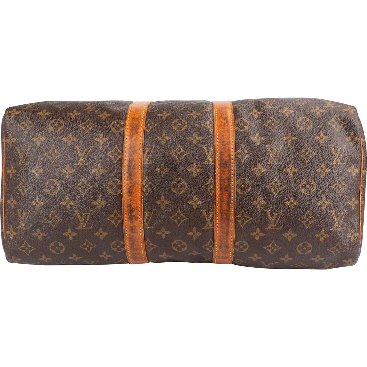 Borsa da viaggio Louis Vuitton Keepall 45 in tela Monogram