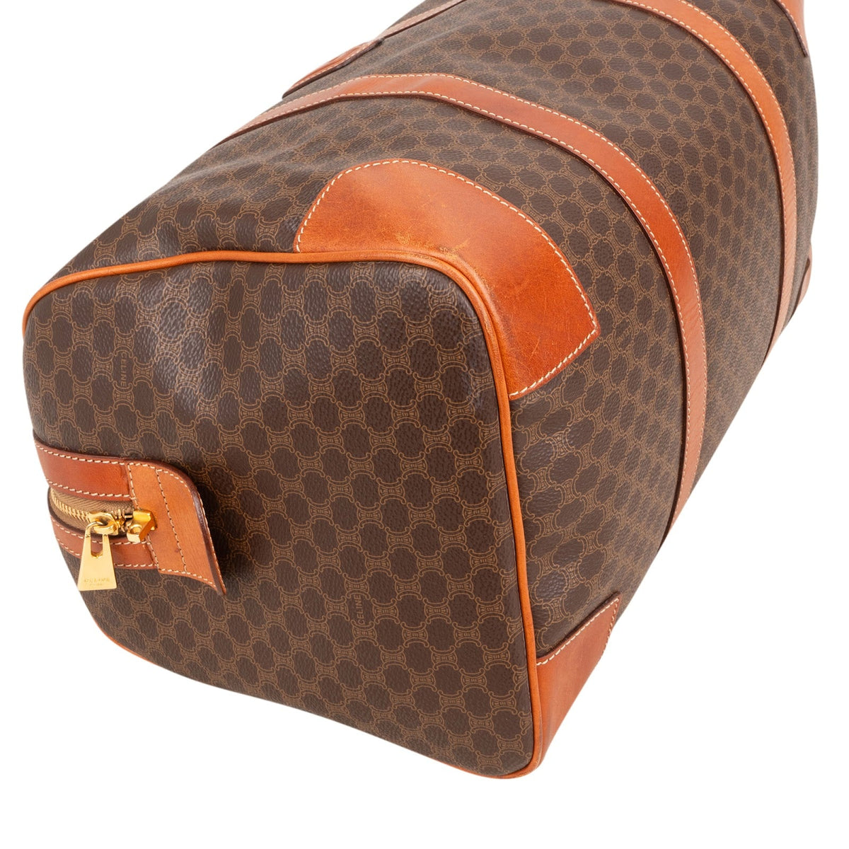 Sac de voyage Celine Boston 40 en toile monogram Macadam