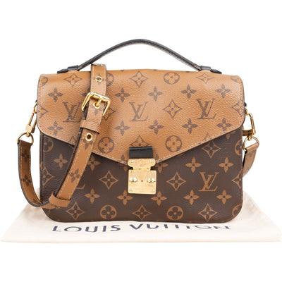Louis Vuitton Monogram Reverse Canvas Pochette Métis-handtas