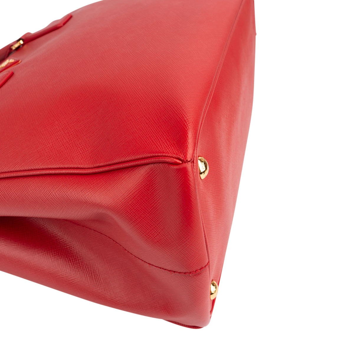Prada Galleria Tote aus rotem Saffiano-Leder – Ansicht 8