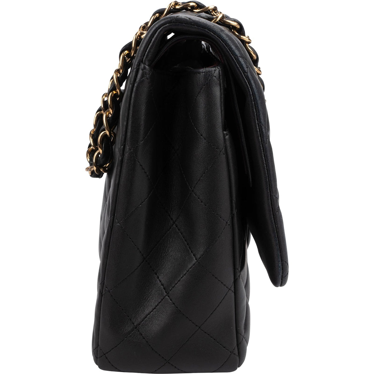 Bolso bandolera Chanel Maxi Double Flap de piel de cordero acolchada