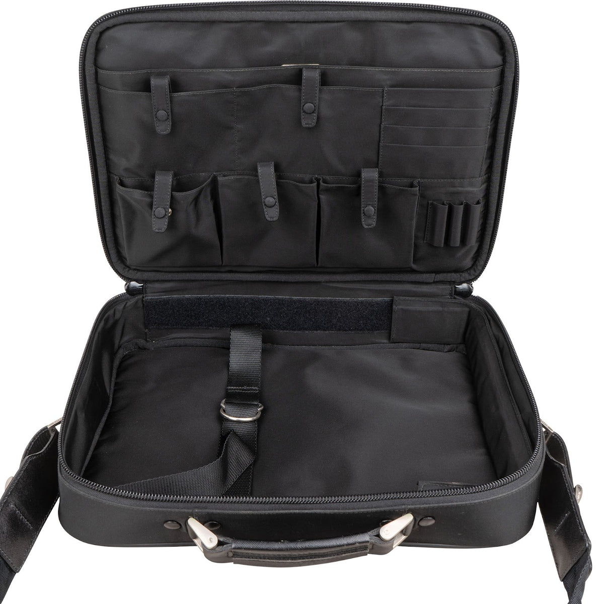 Prada Laptop Business Bag aus schwarzem Tessuto-Nylon – Ansicht 10