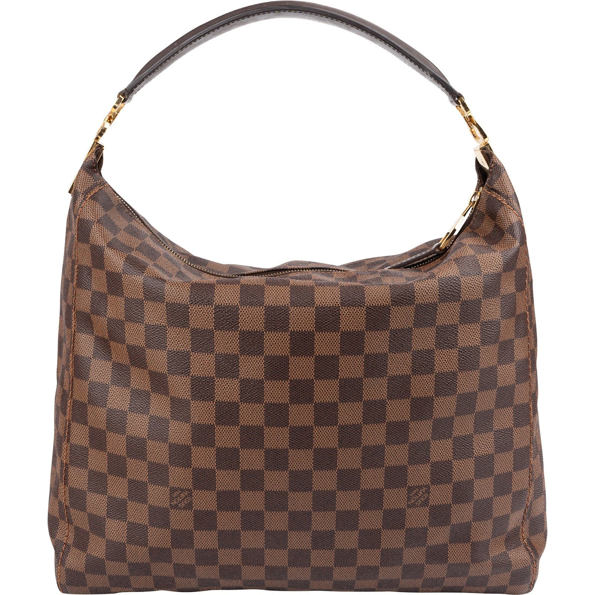 Sac à main Louis Vuitton Portobello GM en toile Damier Ébène