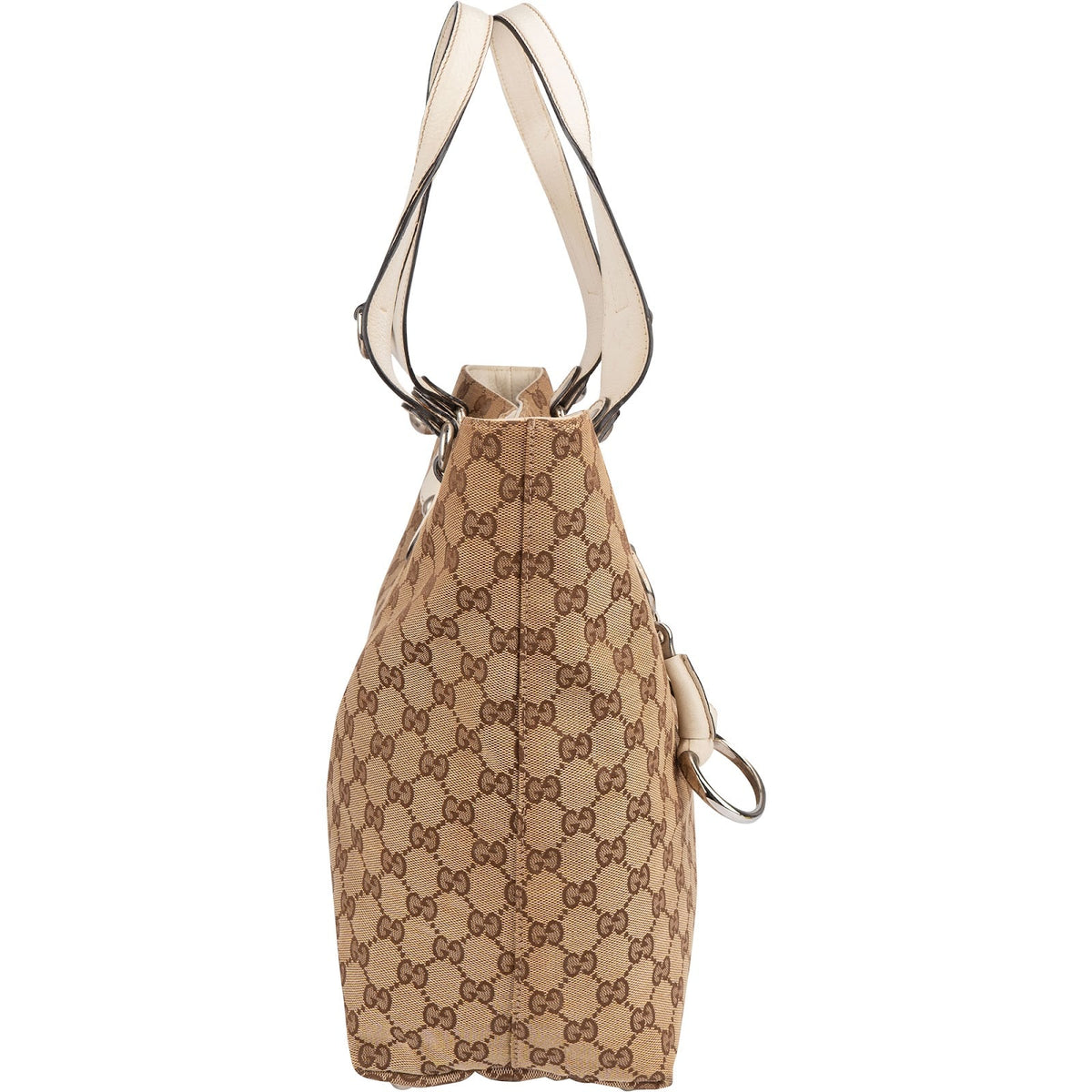 Gucci Monogram GG Canvas Horsebit-handtas
