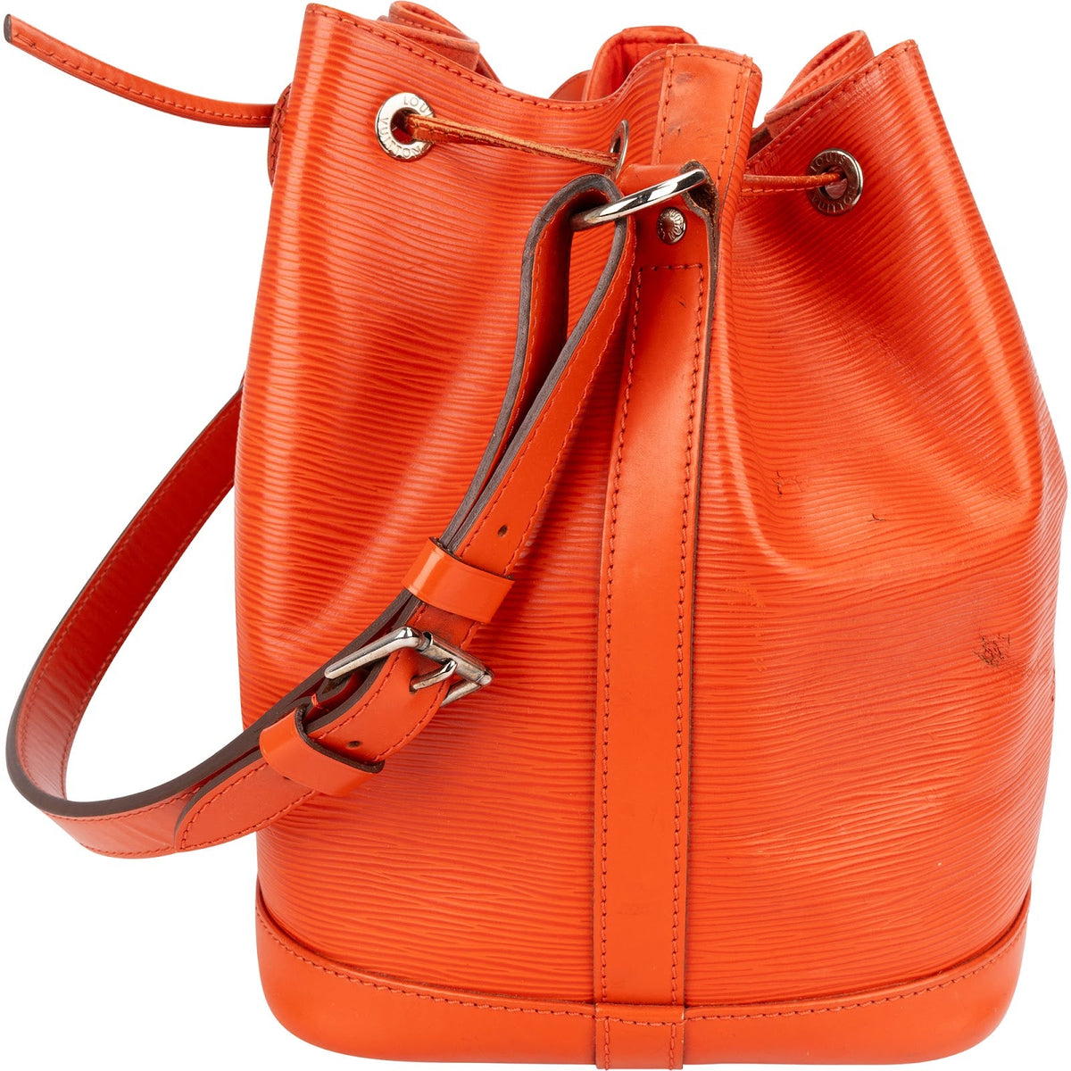 Louis Vuitton Orange Epi NM Sac Noe Schultertasche, Bild 5 von 13