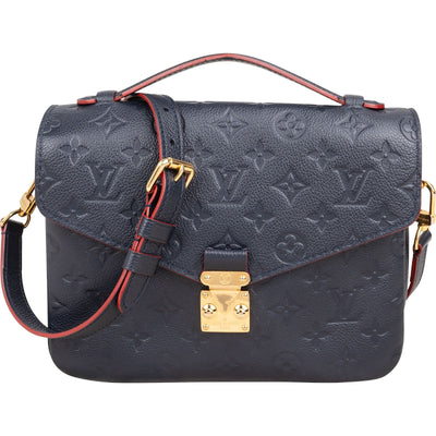 Louis Vuitton Leather Monogram Empreinte Pochette Métis Handbag