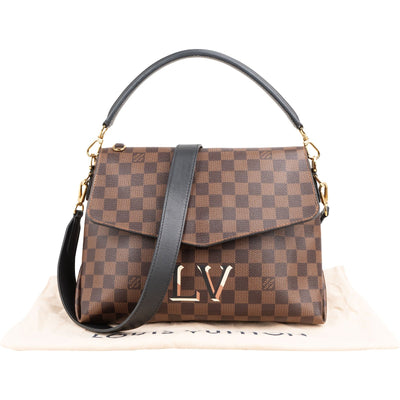 Louis Vuitton Monogram Damier Ebene Canvas Beaubourg MM-handtas