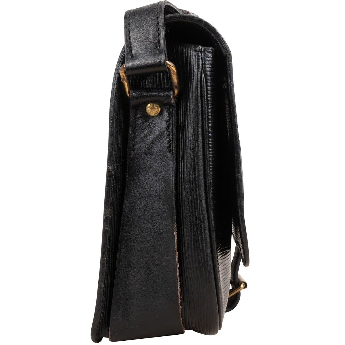 Louis Vuitton Cartouchiere MM aus schwarzem Epi-Leder – Ansicht 2