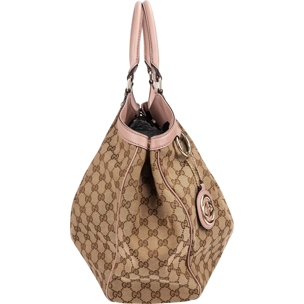 Gucci Monogram GG Canvas Sukey Hobo Schultertasche, Bild 4 von 11