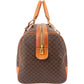 Celine Monogram Macadam Canvas Boston 45 Handbag