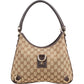 Gucci Monogram GG Canvas Abbey D-Ring Hobo Shoulder Bag