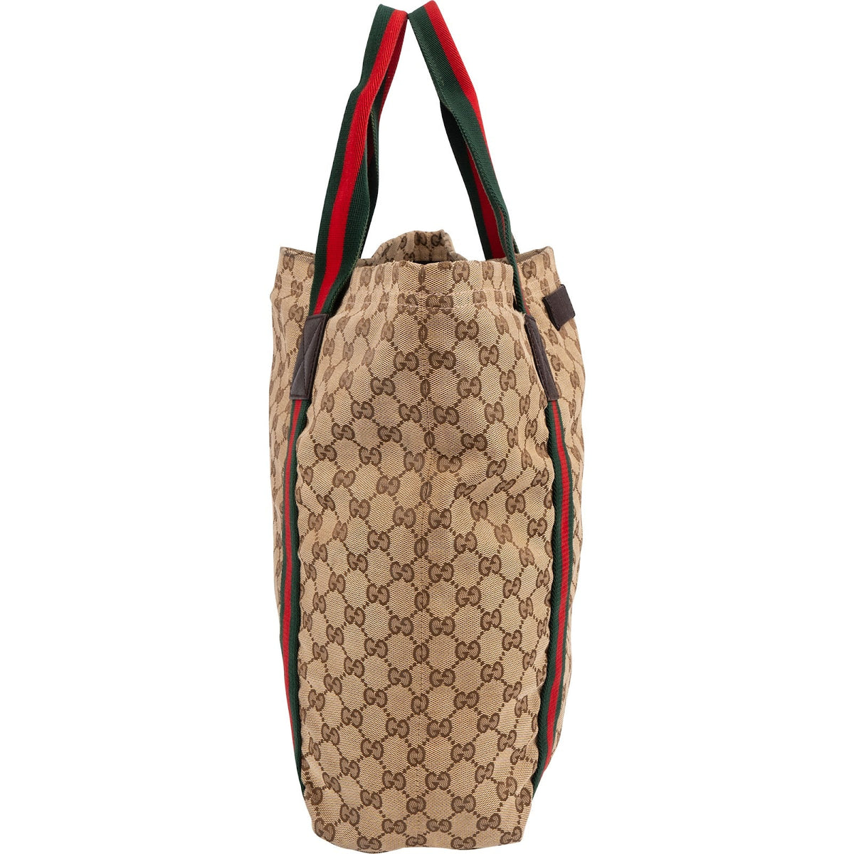 Gucci Web Large Tote aus GG Canvas – Ansicht 3