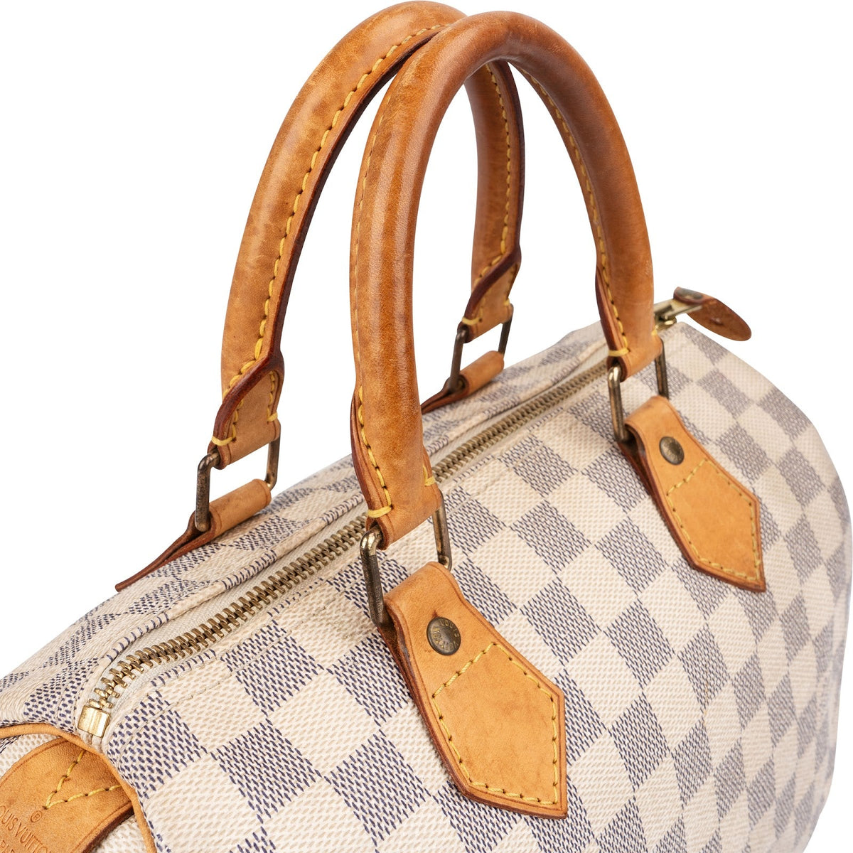 Louis Vuitton Speedy 25 aus Damier Azur Canvas – Ansicht 2