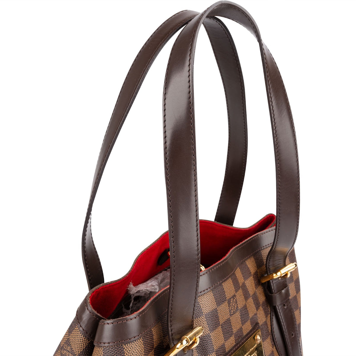 Louis Vuitton Monogram Damier Ebene Hampstead GM schoudertas