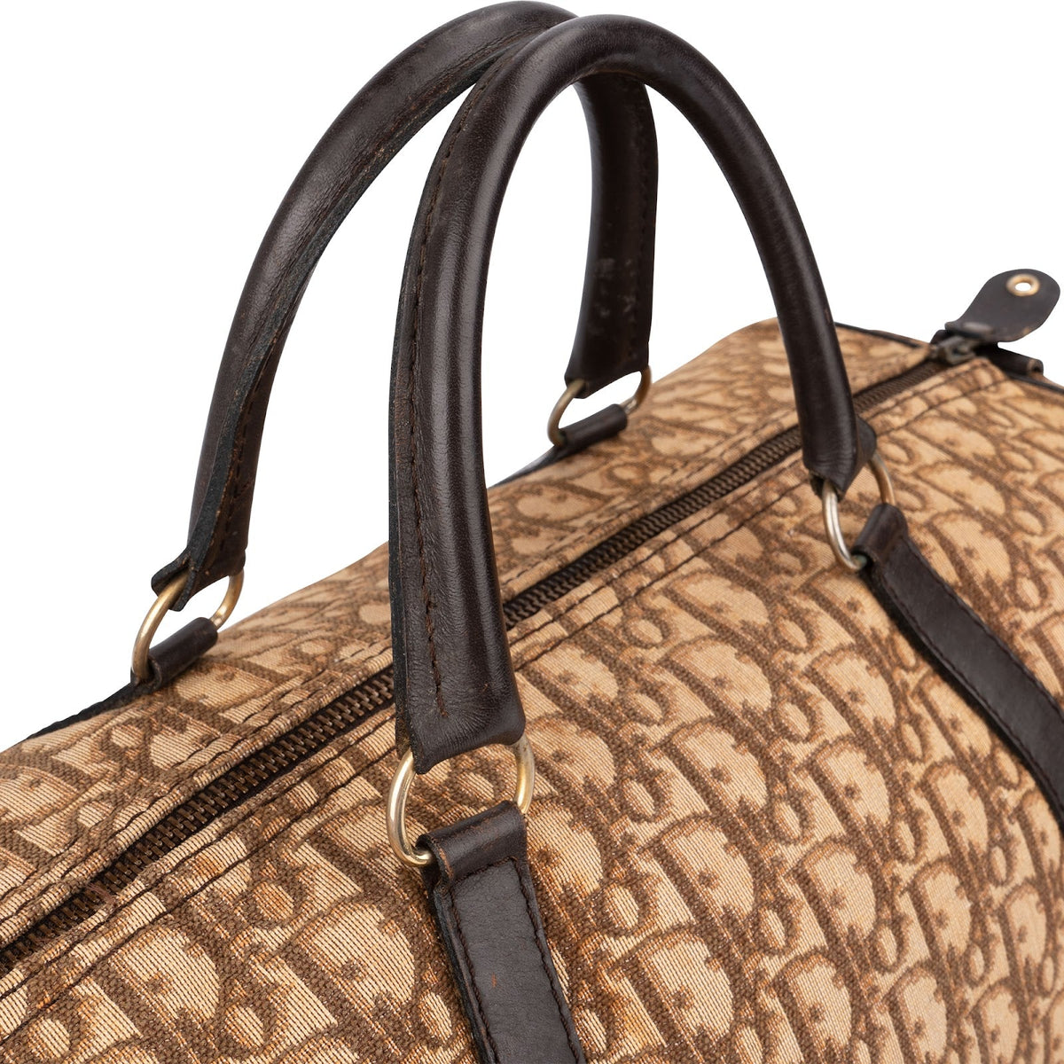 Dior Trotter Monogram Canvas Boston 40 Handtasche, Bild 2 von 9