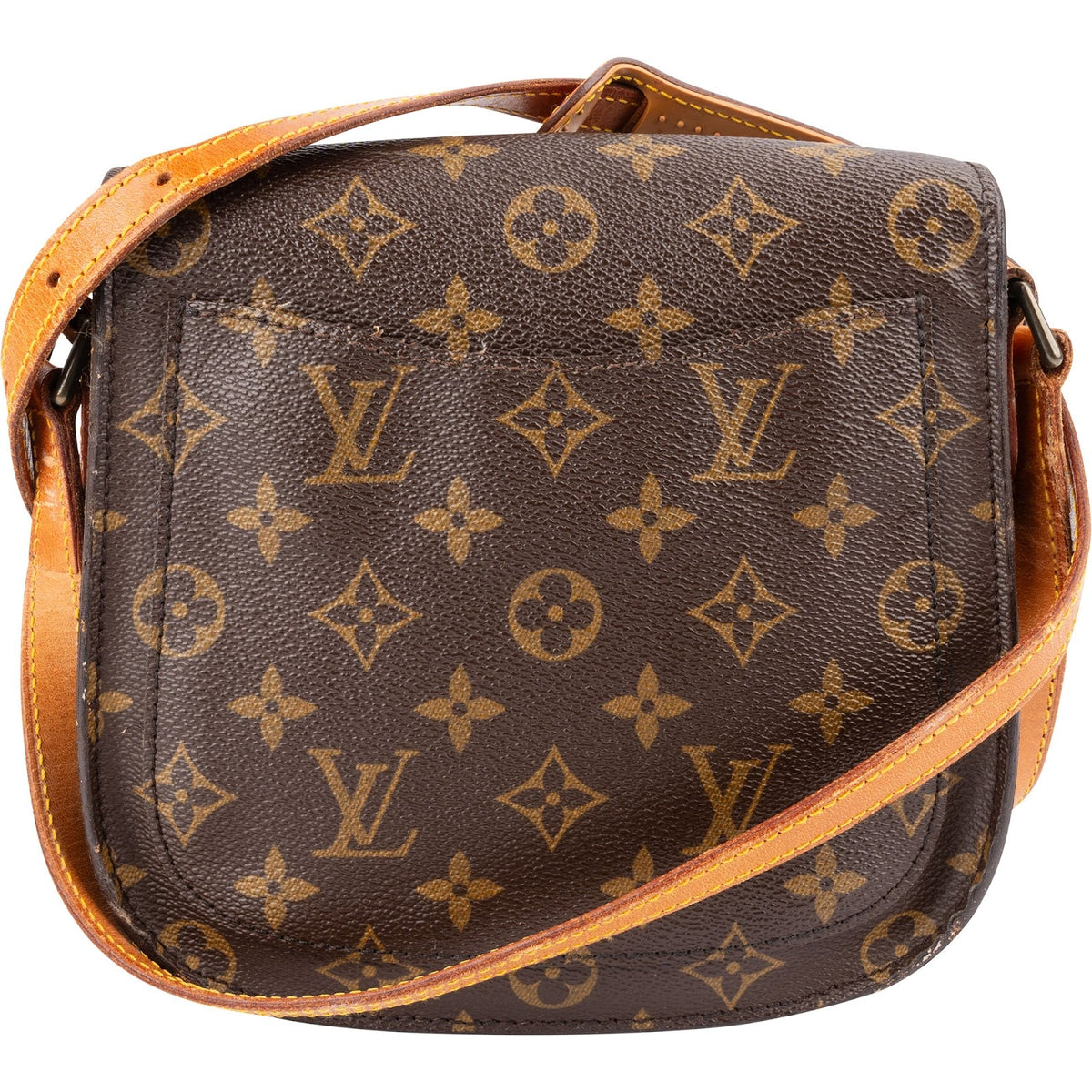 Sac bandoulière Louis Vuitton Saint Cloud MM en toile Monogram