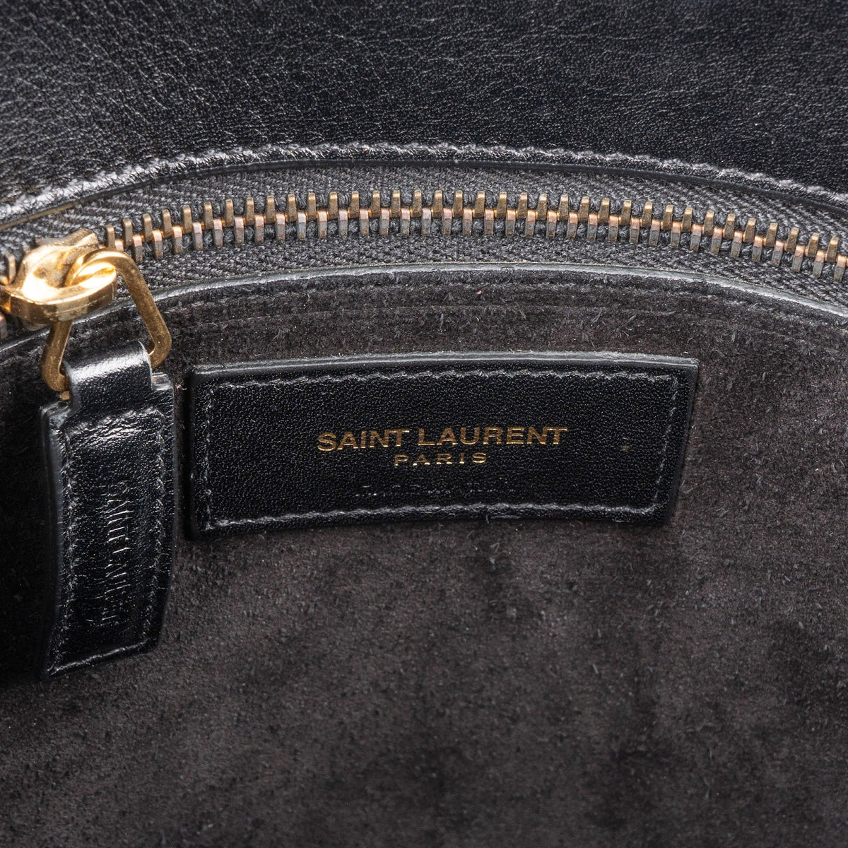 Sac à main Saint Laurent Sac De Jour en cuir noir