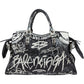 Balenciaga Graffiti Print Neo Cagole City Handtasche, Bild 5 von 11