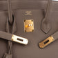 Hermès Birkin 35 handtas van taupekleurig Togo-leer