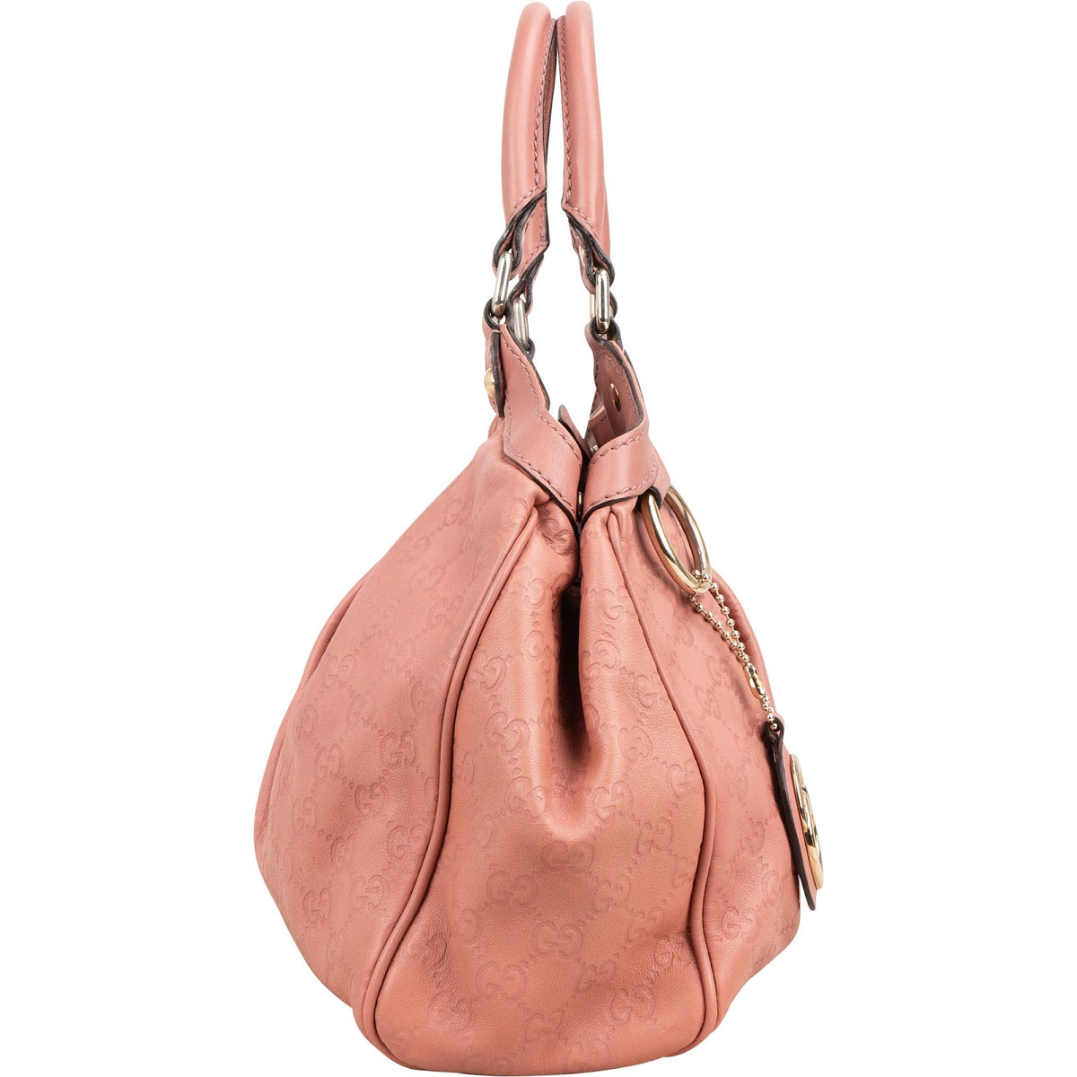 Gucci Rosa Guccissima Leder Sukey Handtasche, Bild 3 von 10