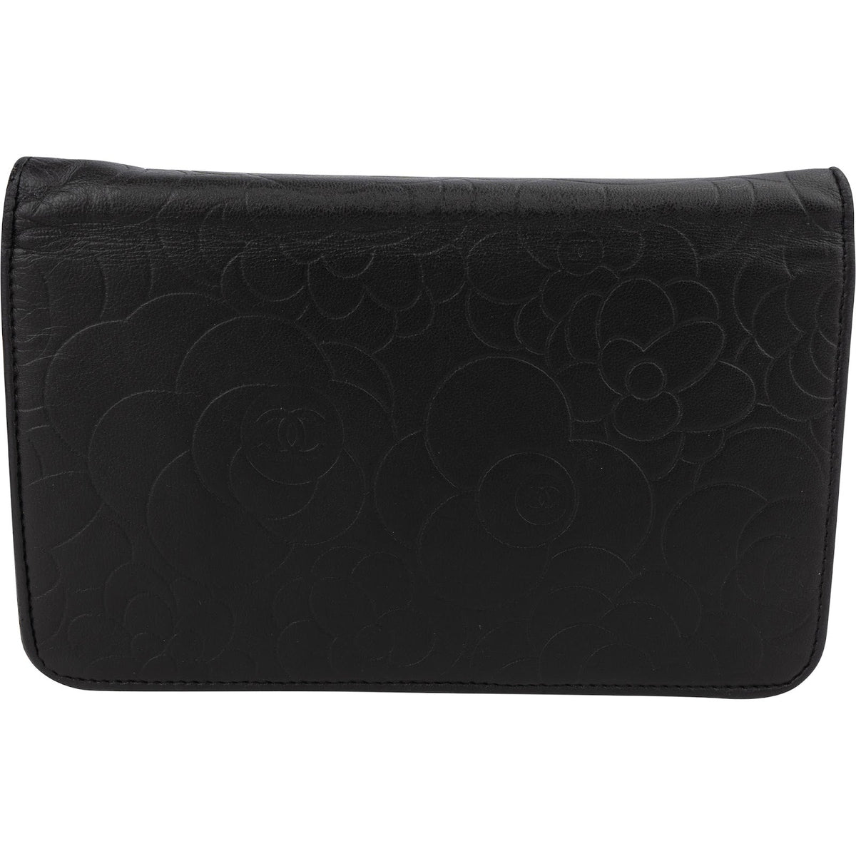 Chanel Camellia Embossed Wallet on Chain Umhängetasche, Bild 4 von 14