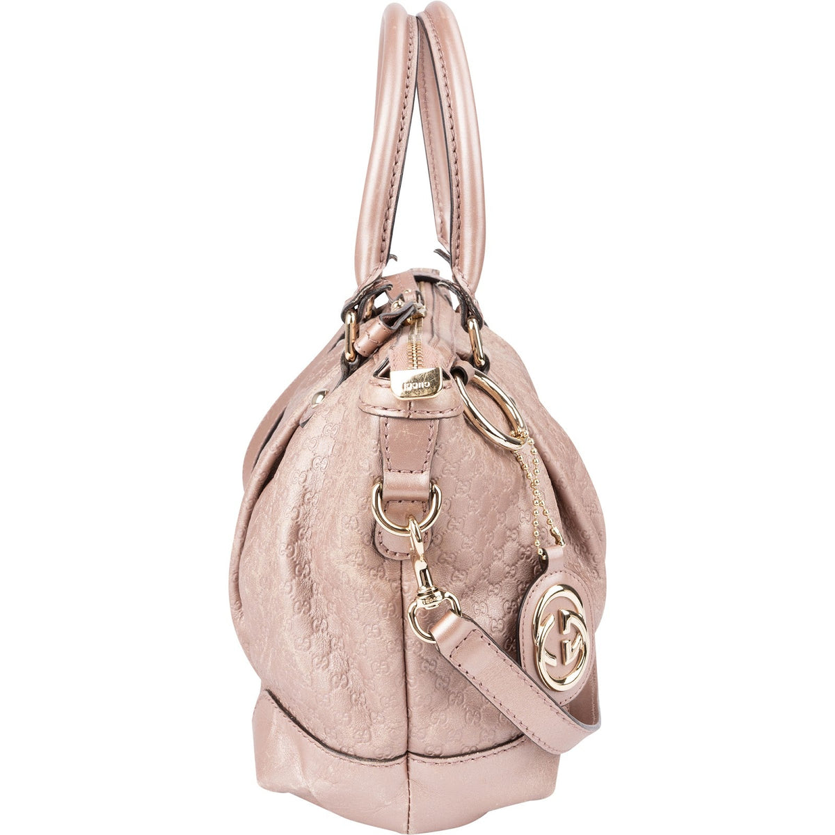 Gucci Sukey Satchel aus Microguccissima-Leder – Ansicht 3