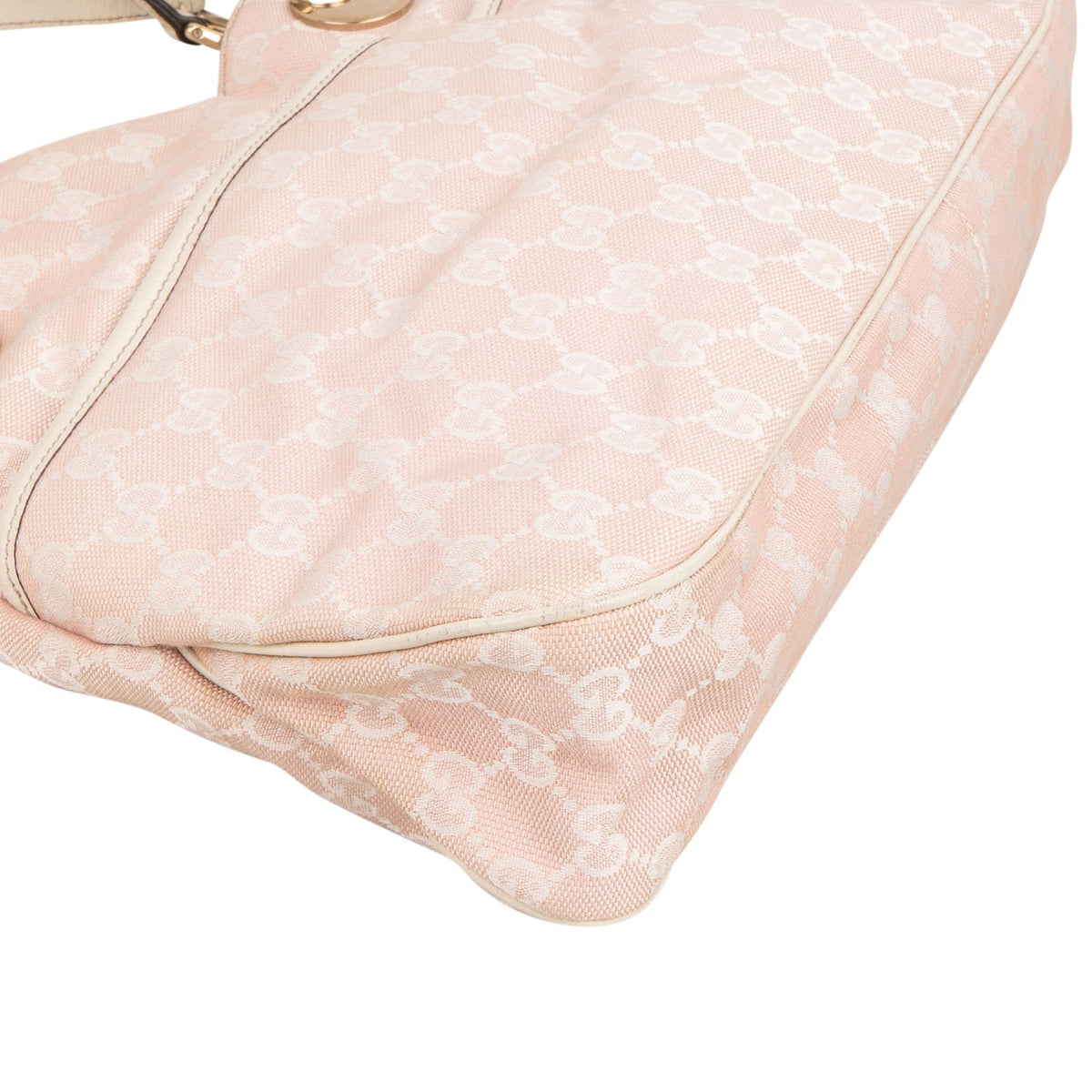 Gucci Hobo aus rosa GG Canvas – Ansicht 7