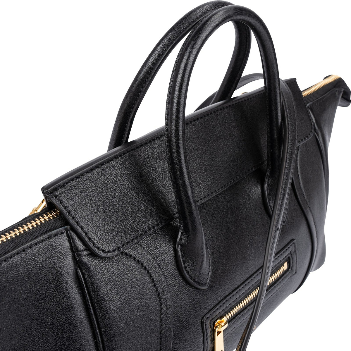 Celine Luggage East West Nano handtas van generfd kalfsleer