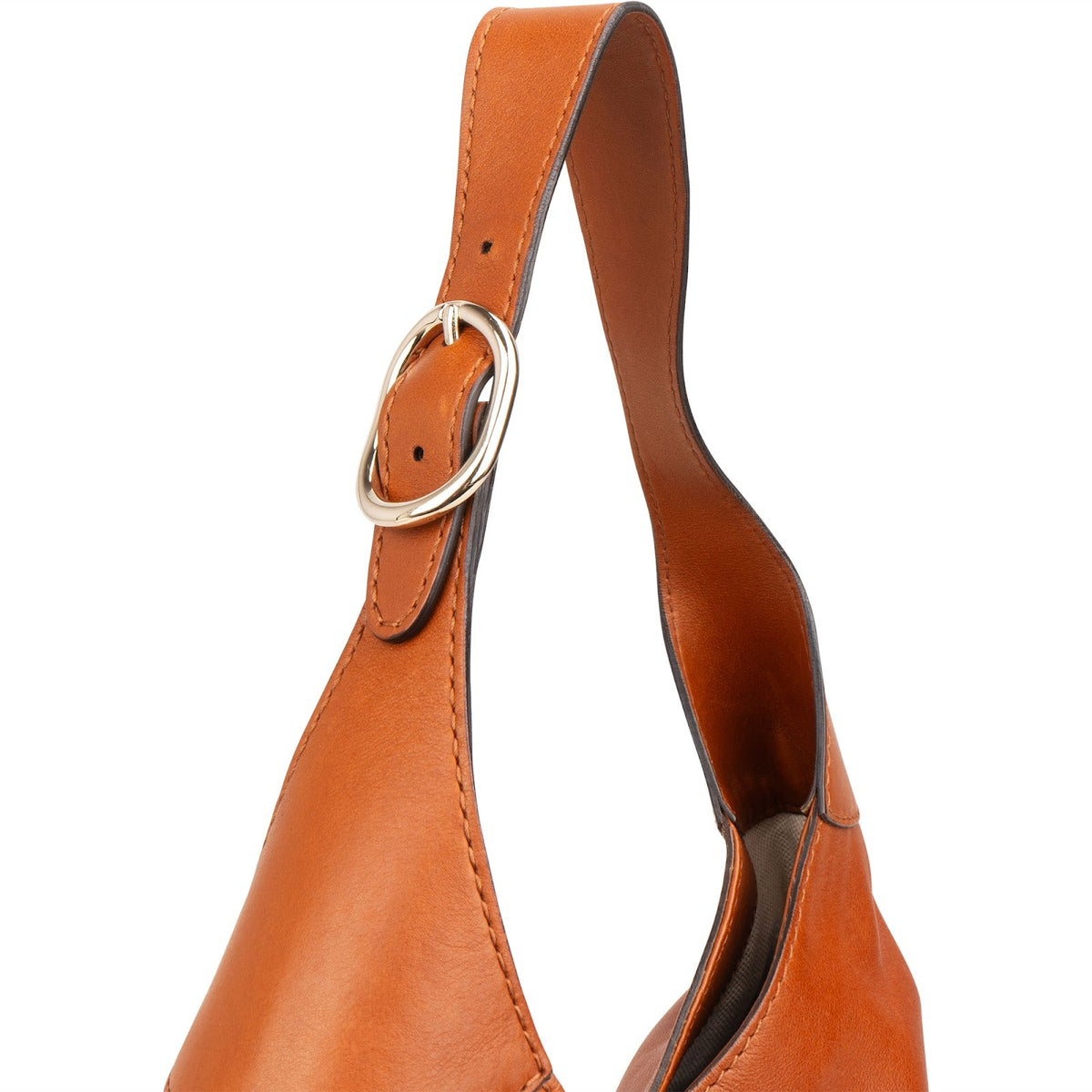 Gucci Jackie O Hobo Leder Cognac, Bild 3 von 11