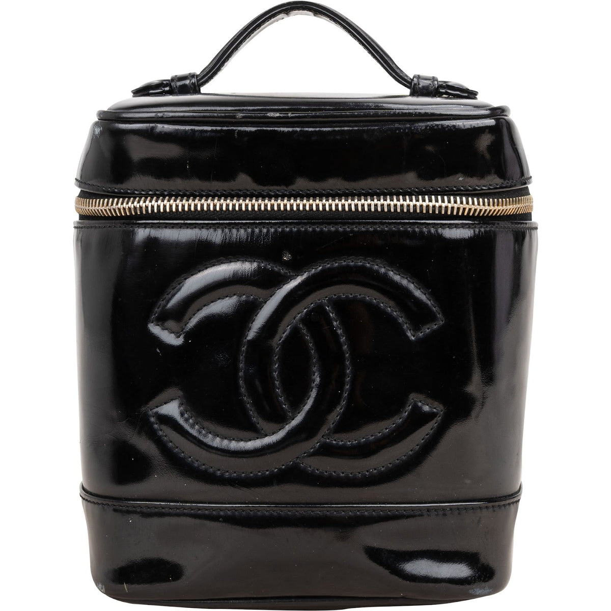 Chanel CC Vanity Case Lackleder, Bild 1 von 11