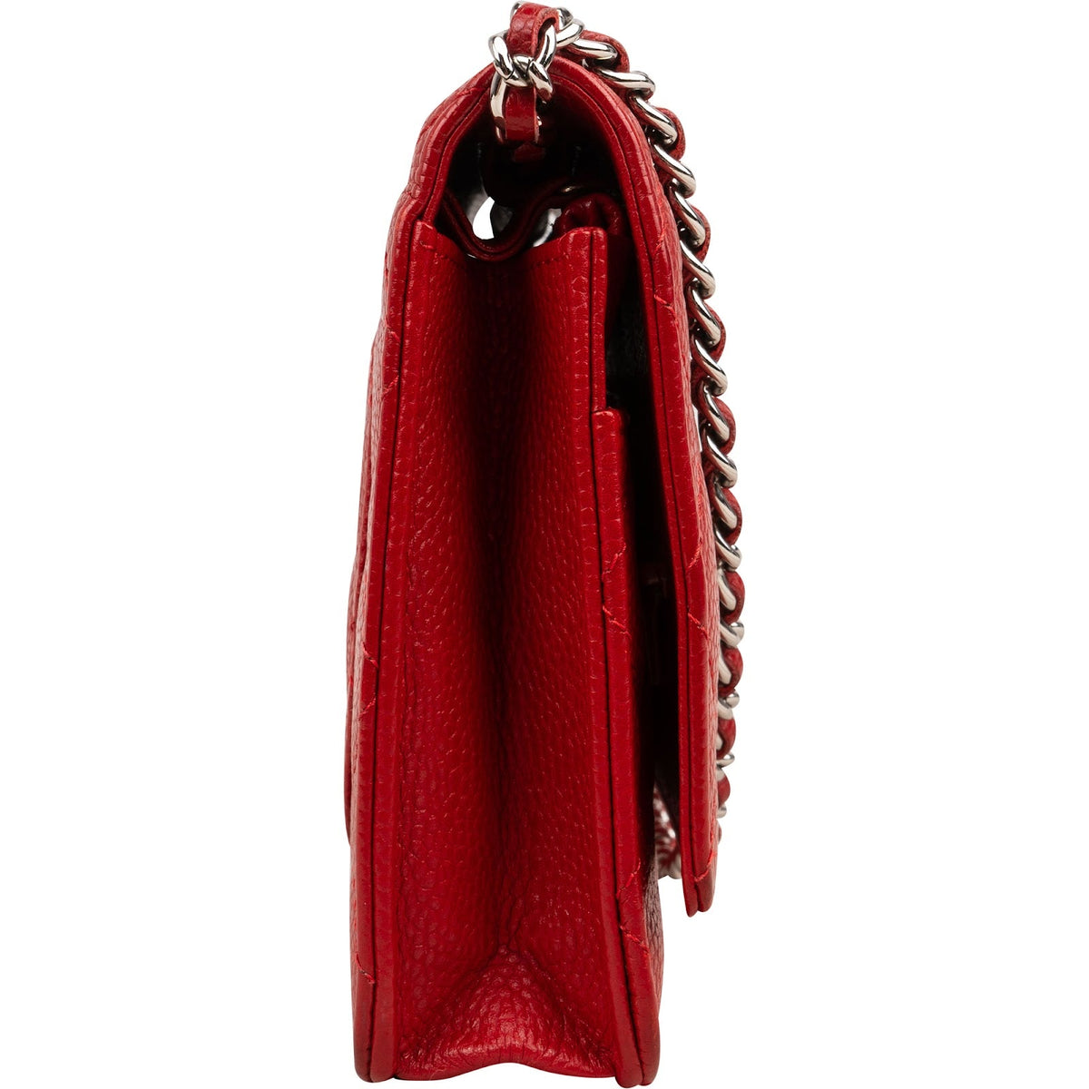 Chanel Wallet On Chain aus gestepptem Caviar-Leder – Ansicht 3