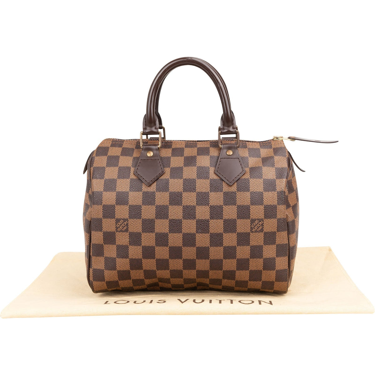 Louis Vuitton Speedy 25 aus Damier Ebene Canvas – Ansicht 2