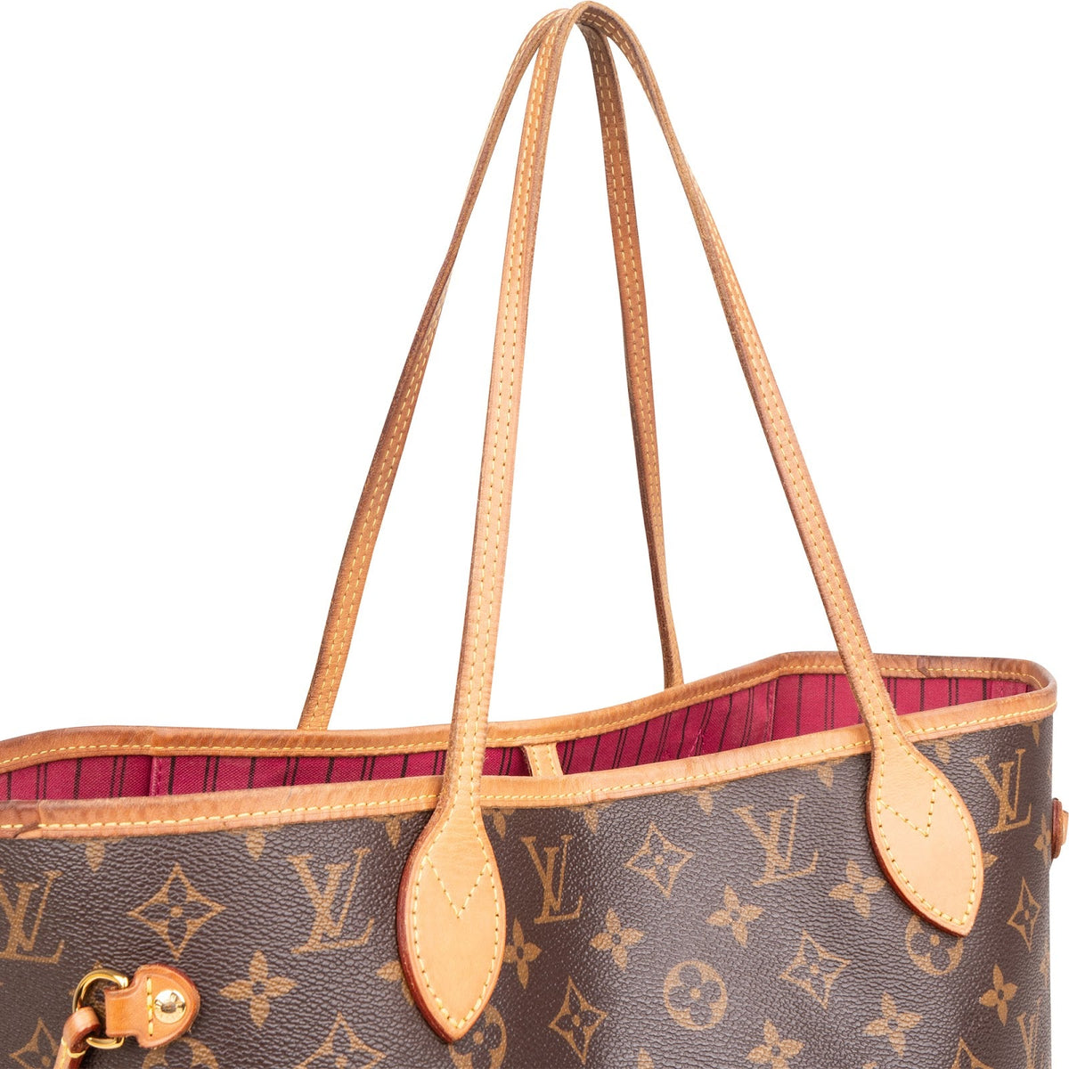 Louis Vuitton Canvas Neverfull MM Schultertasche, Bild 3 von 11