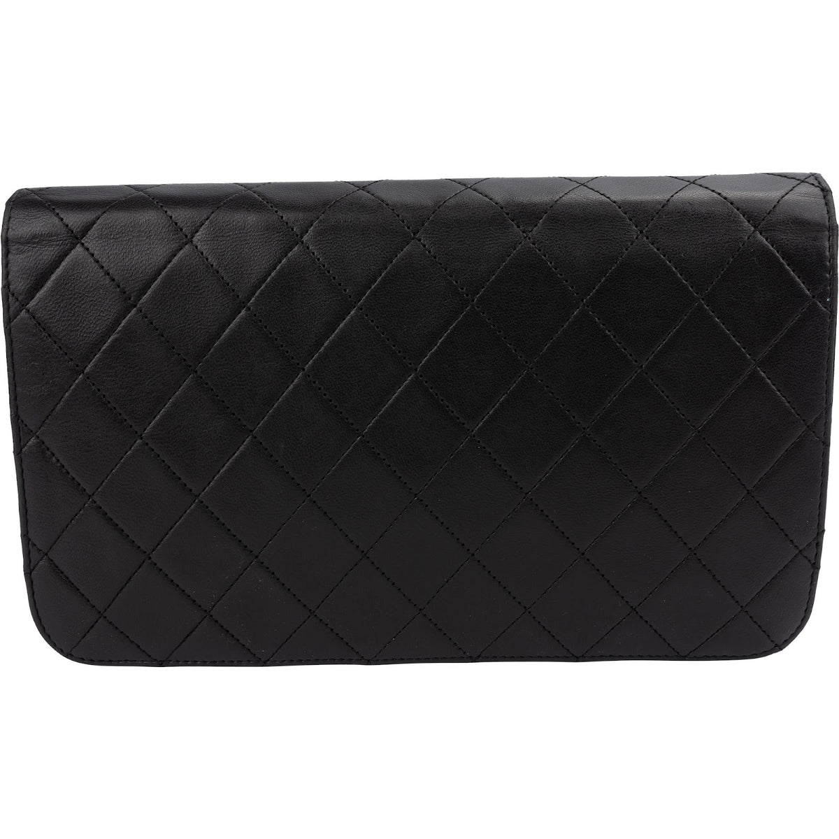 Chanel gewatteerde lamsleren 24K gouden Single Flap crossbody tas