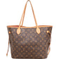 Louis Vuitton Canvas Neverfull MM Schultertasche, Bild 5 von 11