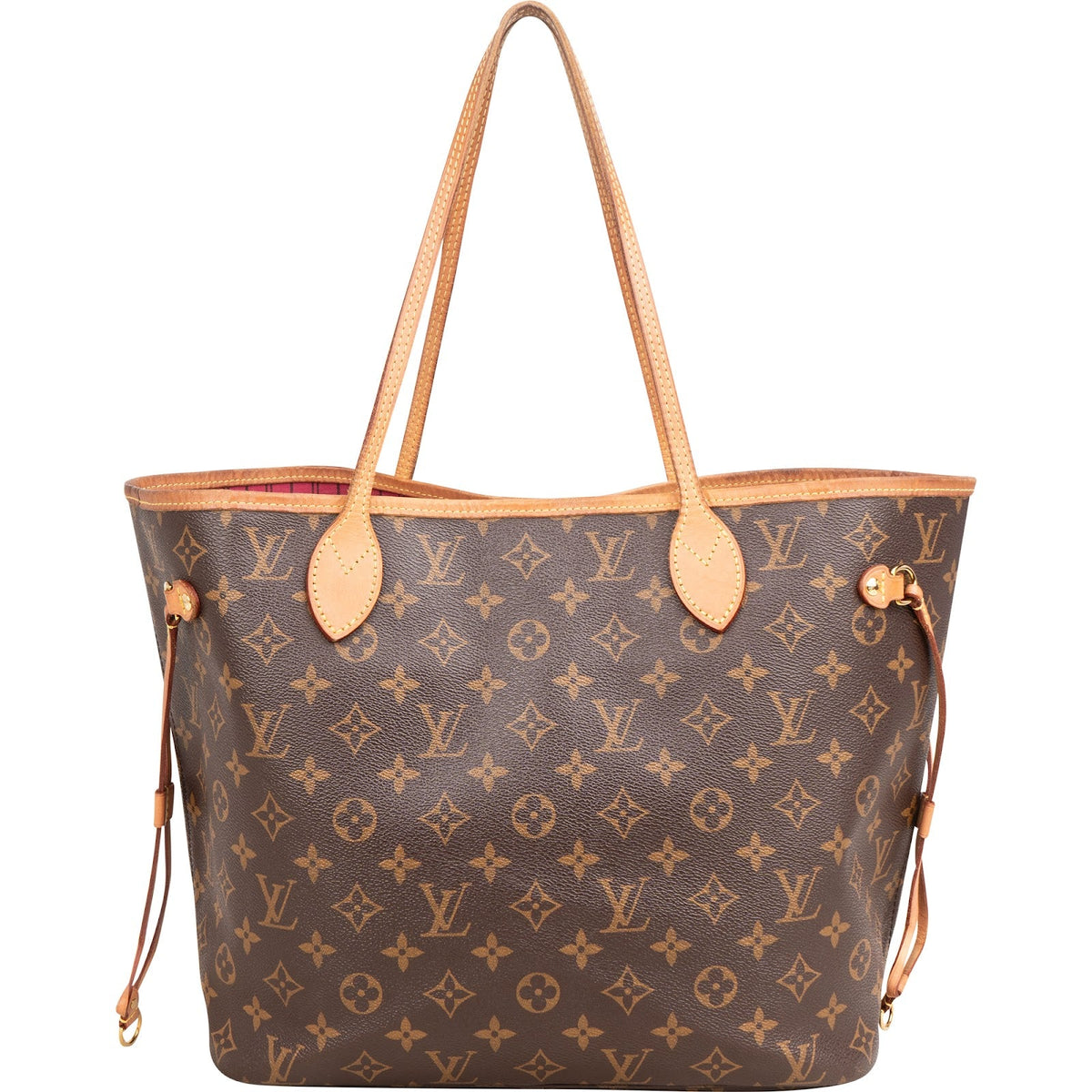 Louis Vuitton Canvas Neverfull MM Schultertasche, Bild 5 von 11