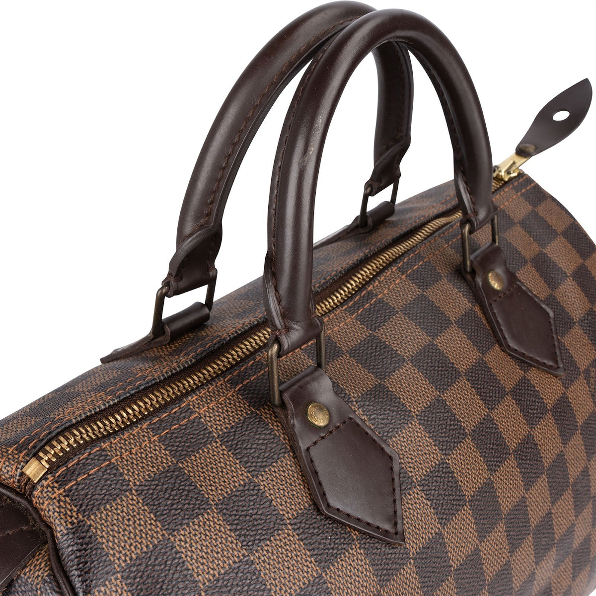 Louis Vuitton Speedy 30 aus Damier Ebene Canvas – Ansicht 3