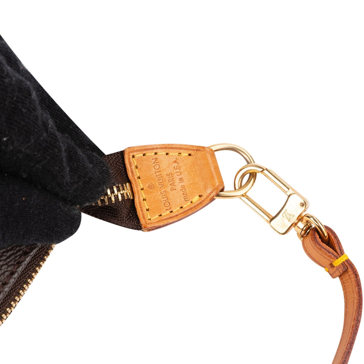Louis Vuitton Canvas Pochette Accessoires Handtasche, Bild 9 von 11