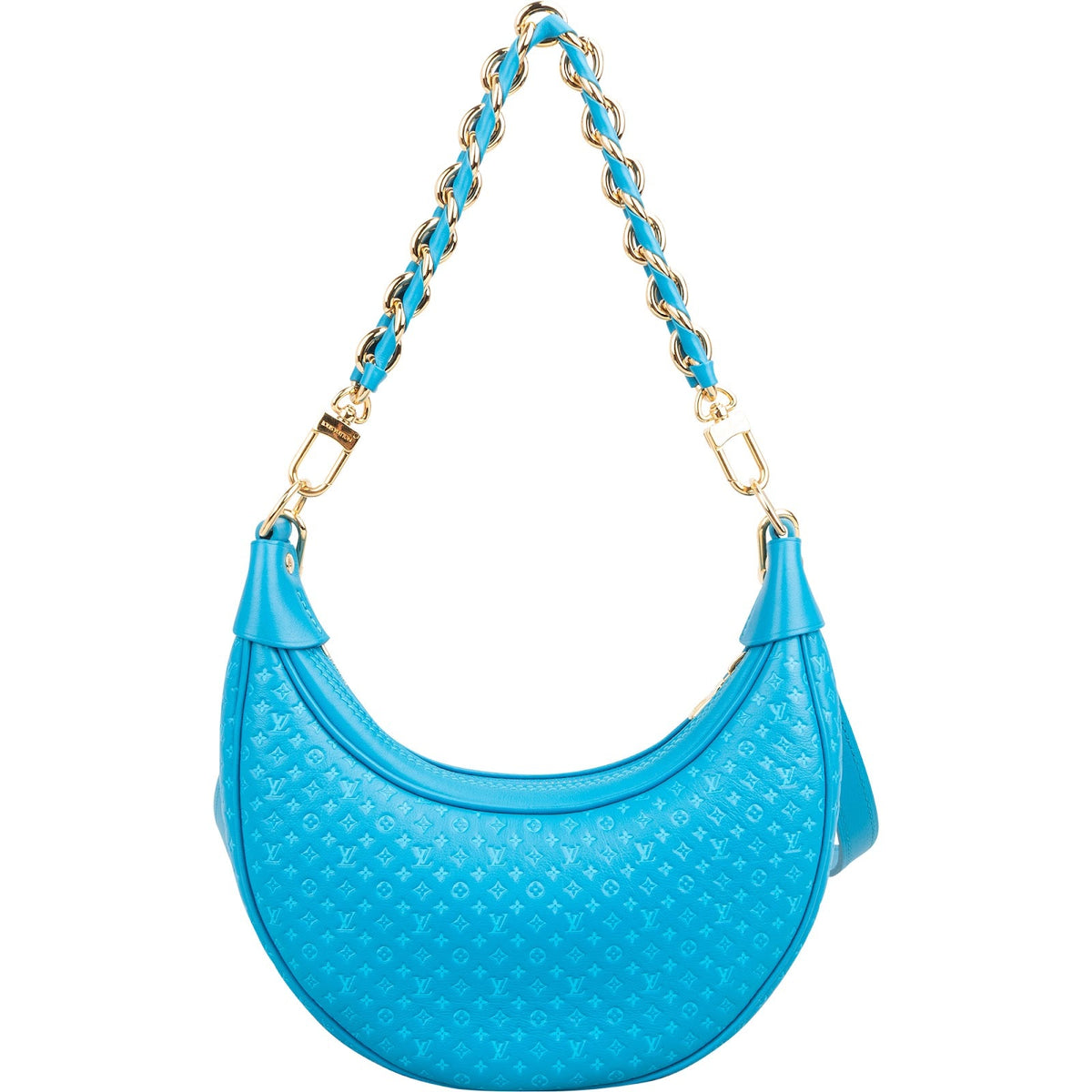 Bolso de hombro Louis Vuitton Loop en piel de becerro Monogram Empreinte