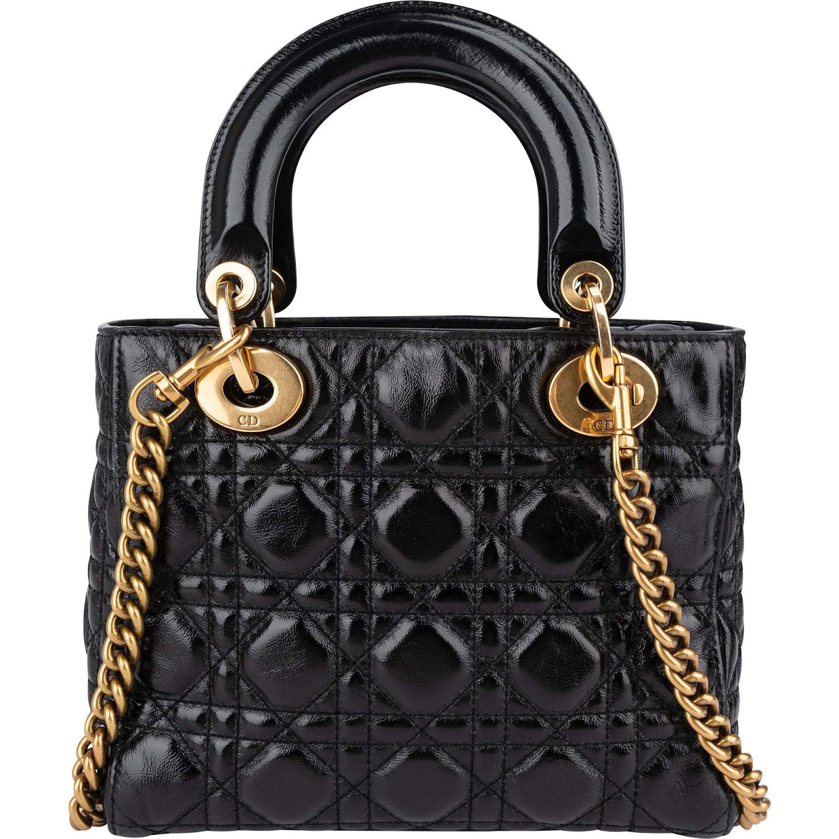 Dior Crinkled Lammleder Lady Dior Handtasche, Bild 5 von 12