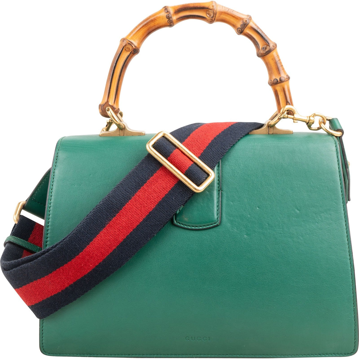 Gucci Multicolor Leather Dionysus Bamboo Top Handle Crossbody Handbag