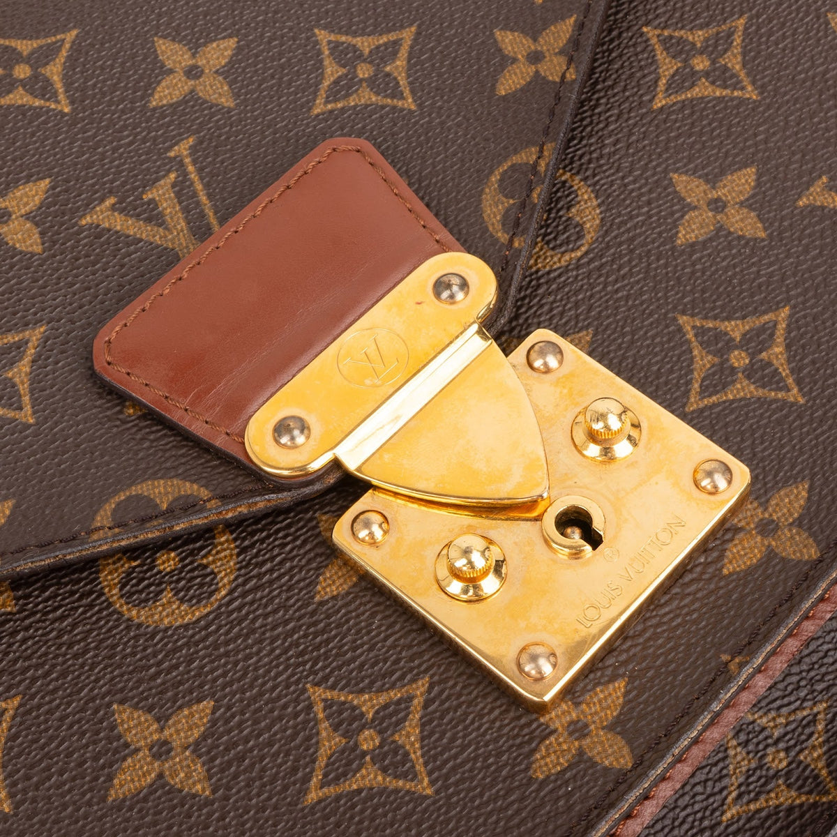 Louis Vuitton Monogram Canvas Monceau Handtasche, Bild 13 von 13