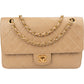 Chanel Quilted Lambskin 24K Gold Double Flap Shoulder Bag
